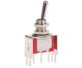 Miniature Toggle Switch ON-(ON) 5 A 1CO PCB Pins